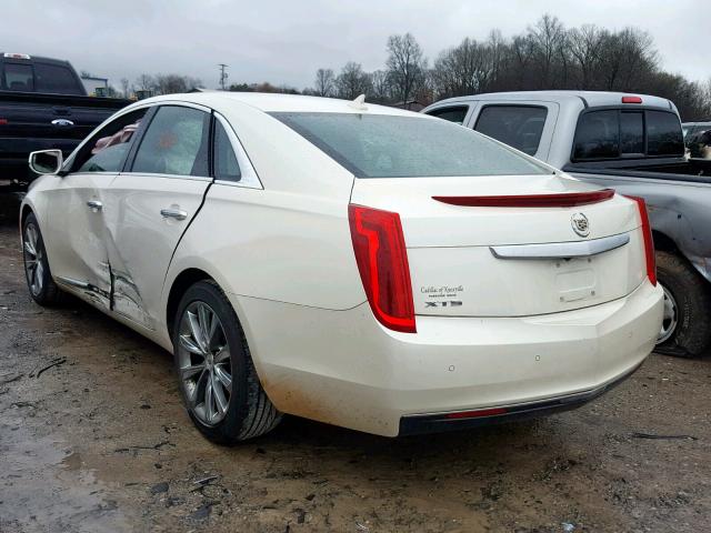 2G61L5S33E9318162 - 2014 CADILLAC XTS WHITE photo 3