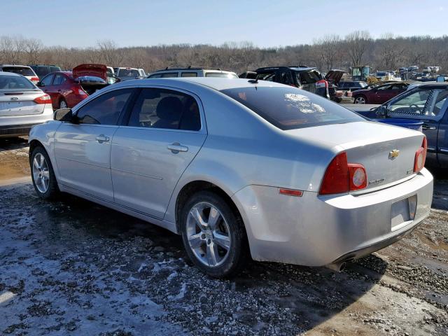 1G1ZD5EU2BF202089 - 2011 CHEVROLET MALIBU 2LT SILVER photo 3