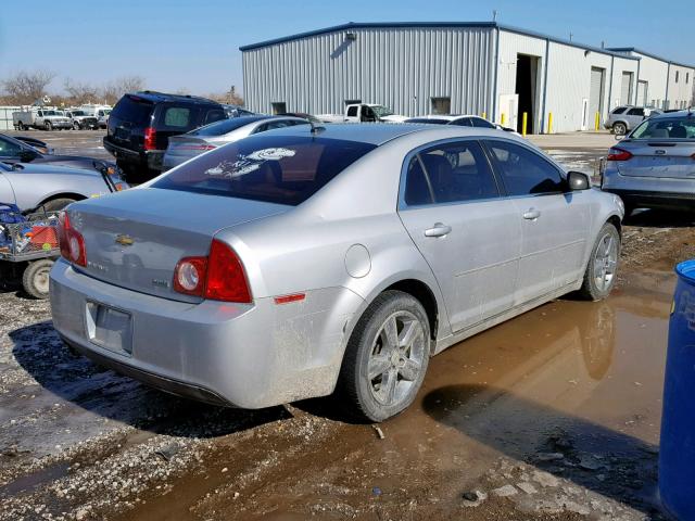 1G1ZD5EU2BF202089 - 2011 CHEVROLET MALIBU 2LT SILVER photo 4