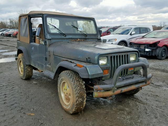 1J4FY19P0RP459388 - 1994 JEEP WRANGLER / GREEN photo 1