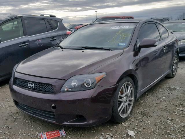 JTKDE3B72A0318243 - 2010 TOYOTA SCION TC 栗色 照片 2