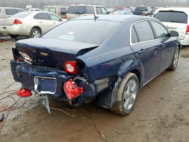 1G1ZD5EB5AF223676 - 2010 CHEVROLET MALIBU 2LT BLUE photo 4