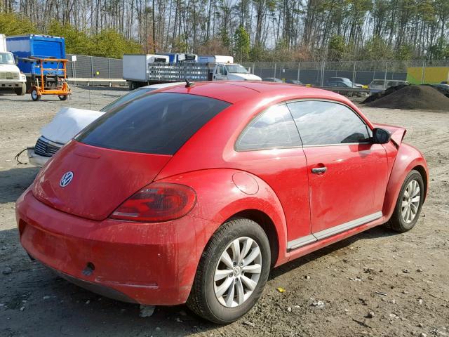 3VWF17AT9FM655351 - 2015 VOLKSWAGEN BEETLE 1.8 RED photo 4