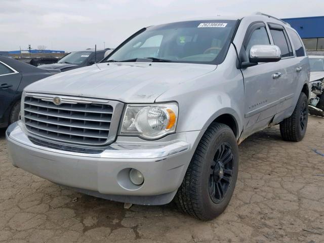 1A8HW58P77F538078 - 2007 CHRYSLER ASPEN LIMI SILVER photo 2