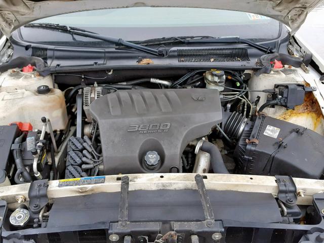 1G4HP52K84U203075 - 2004 BUICK LESABRE CU WHITE photo 7