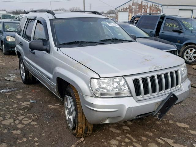 1J4GW48SX4C318829 - 2004 JEEP GRAND CHER SILVER photo 1