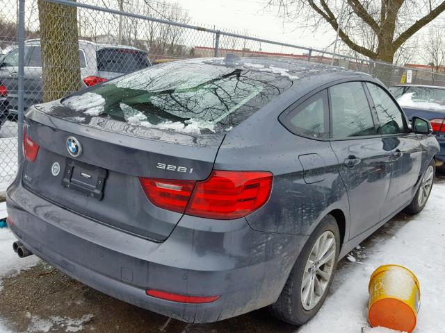 WBA3X5C57FD561551 - 2015 BMW 328 XIGT GRAY photo 4