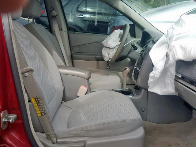 1G1ZS51F46F295913 - 2006 CHEVROLET MALIBU LS RED photo 5