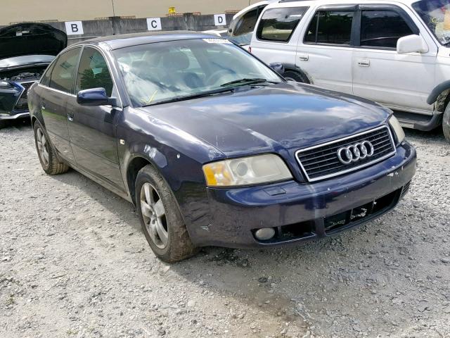 WAUJT64B93N034968 - 2003 AUDI A6 3 BLUE photo 1