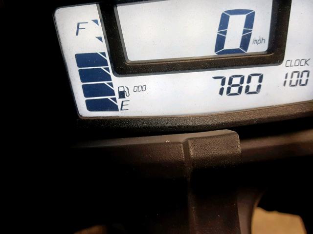 JKAEXEE17EDA16743 - 2014 KAWASAKI EX650 E BLACK photo 8