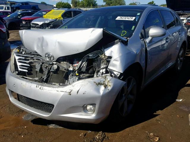 4T3BK11A19U002641 - 2009 TOYOTA VENZA SILVER photo 2