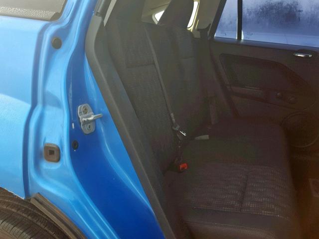 1B3HB28BX8D586016 - 2008 DODGE CALIBER BLUE photo 6