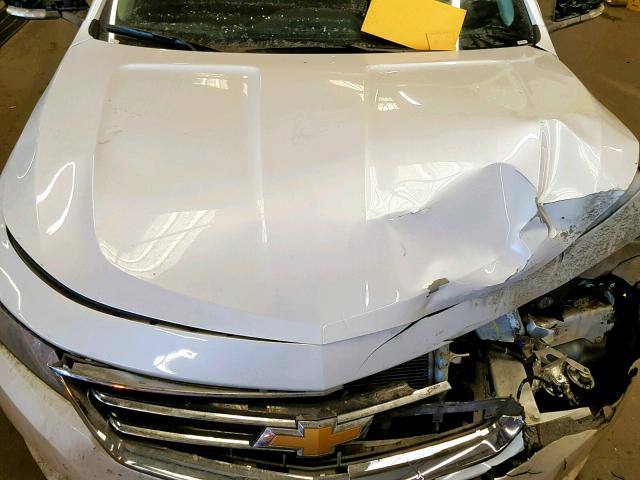 2G1125S31J9156003 - 2018 CHEVROLET IMPALA PRE WHITE photo 7