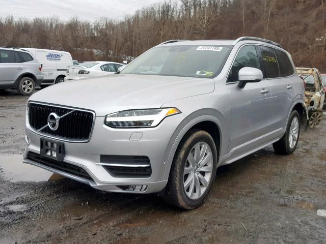 YV4A22PK3J1208738 - 2018 VOLVO XC90 T6 SILVER photo 2