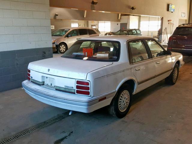 1G3AG55M4R6304340 - 1994 OLDSMOBILE CUTLASS CI WHITE photo 4