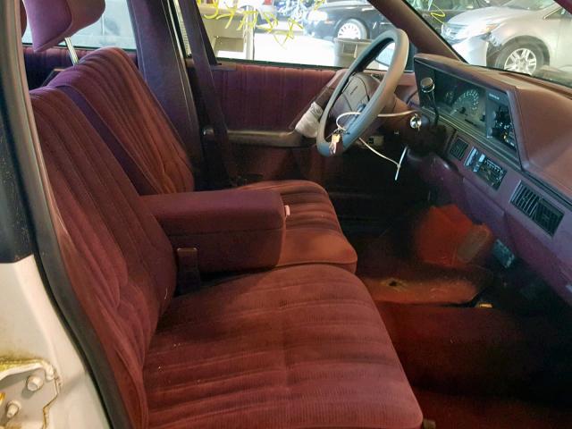 1G3AG55M4R6304340 - 1994 OLDSMOBILE CUTLASS CI WHITE photo 5