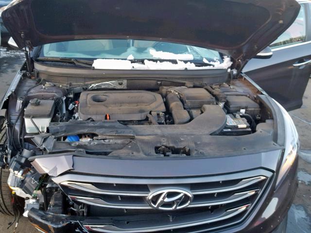 5NPE34AF8GH431299 - 2016 HYUNDAI SONATA SPO GRAY photo 7