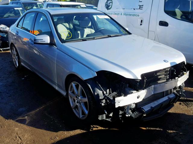 WDDGF4HBXER304715 - 2014 MERCEDES-BENZ C 250 SILVER photo 1