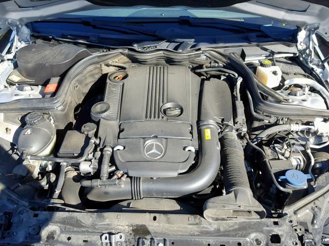 WDDGF4HBXER304715 - 2014 MERCEDES-BENZ C 250 SILVER photo 7