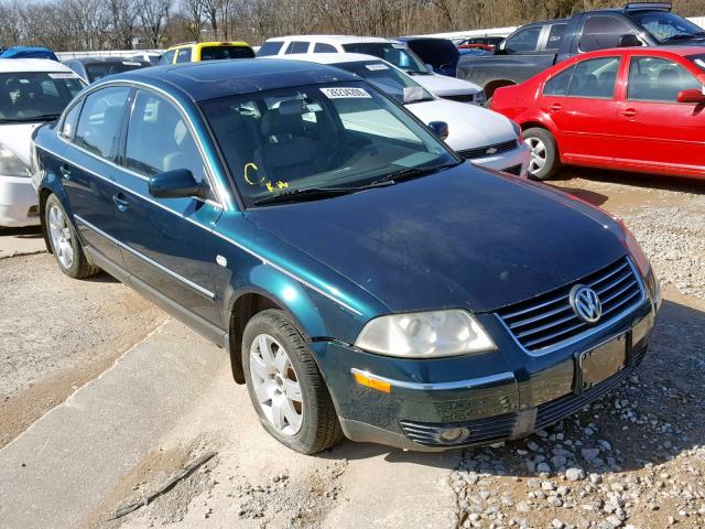 WVWRH63B32P071851 - 2002 VOLKSWAGEN PASSAT GLX 绿色 照片 1