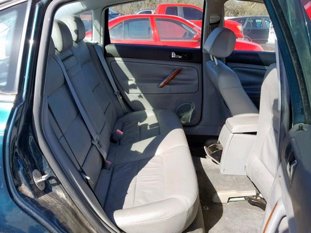 WVWRH63B32P071851 - 2002 VOLKSWAGEN PASSAT GLX 绿色 照片 6