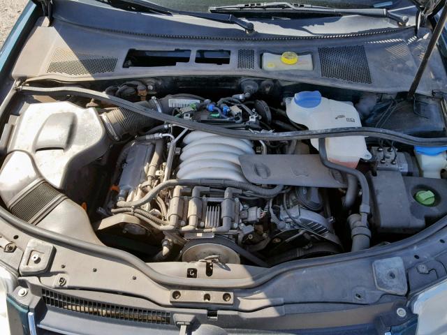 WVWRH63B32P071851 - 2002 VOLKSWAGEN PASSAT GLX 绿色 照片 7