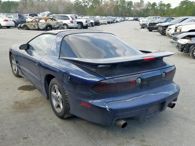 2G2FV22G1X2212498 - 1999 PONTIAC FIREBIRD F BLUE photo 3