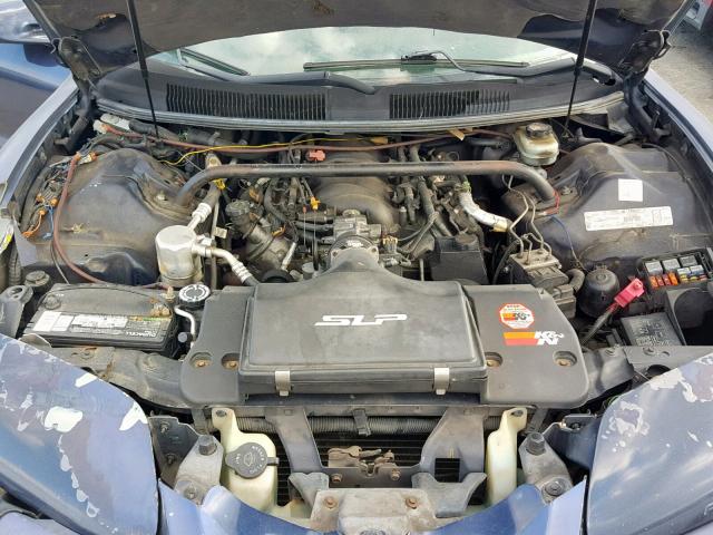 2G2FV22G1X2212498 - 1999 PONTIAC FIREBIRD F BLUE photo 7