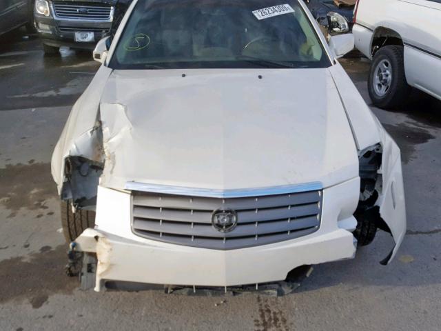 1G6DP577X60107145 - 2006 CADILLAC CTS HI FEA WHITE photo 7