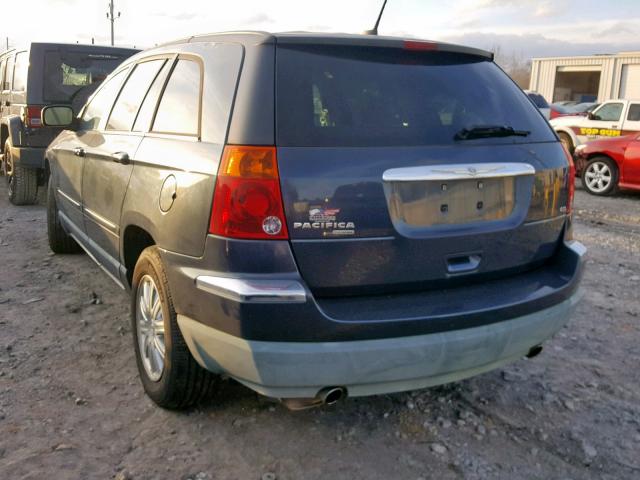 2A8GM68X77R328662 - 2007 CHRYSLER PACIFICA T BLUE photo 3