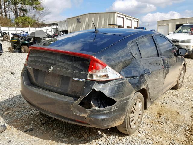 JHMZE2H51AS014420 - 2010 HONDA INSIGHT LX BLACK photo 9