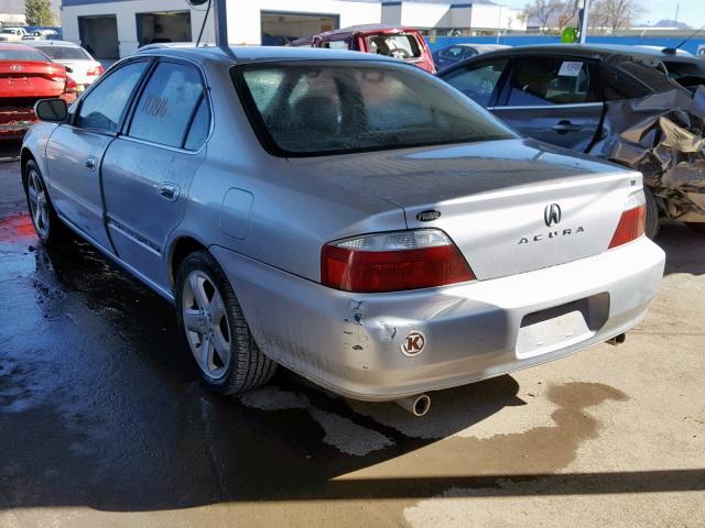 19UUA56683A032850 - 2003 ACURA 3.2TL SILVER photo 3