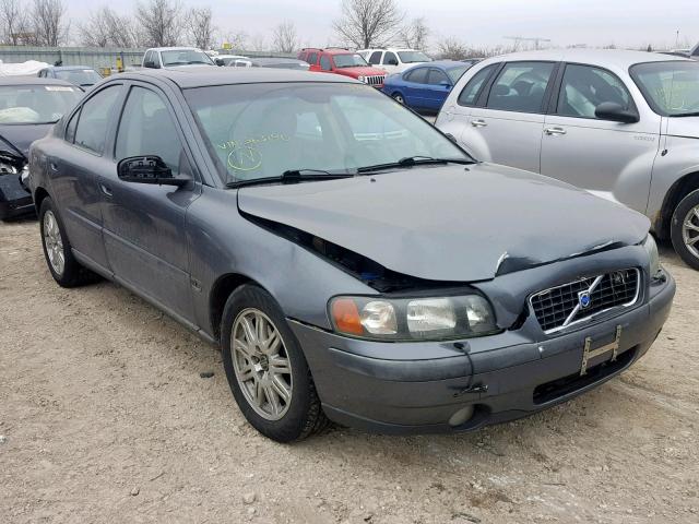 YV1RS61T042363190 - 2004 VOLVO S60 GRAY photo 1