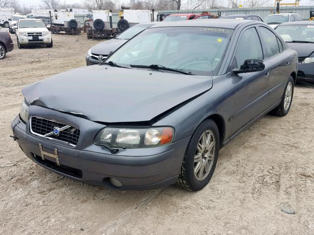 YV1RS61T042363190 - 2004 VOLVO S60 GRAY photo 2