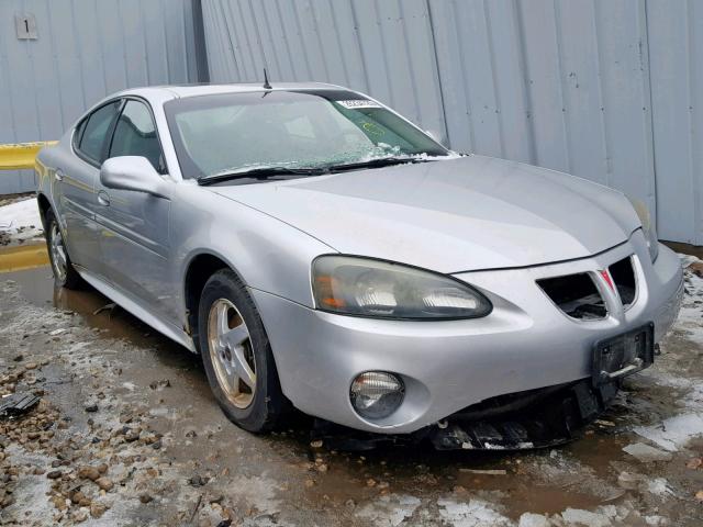 2G2WS522841107456 - 2004 PONTIAC GRAND PRIX SILVER photo 1