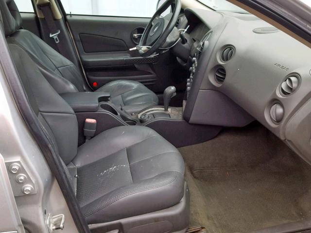 2G2WS522841107456 - 2004 PONTIAC GRAND PRIX SILVER photo 5