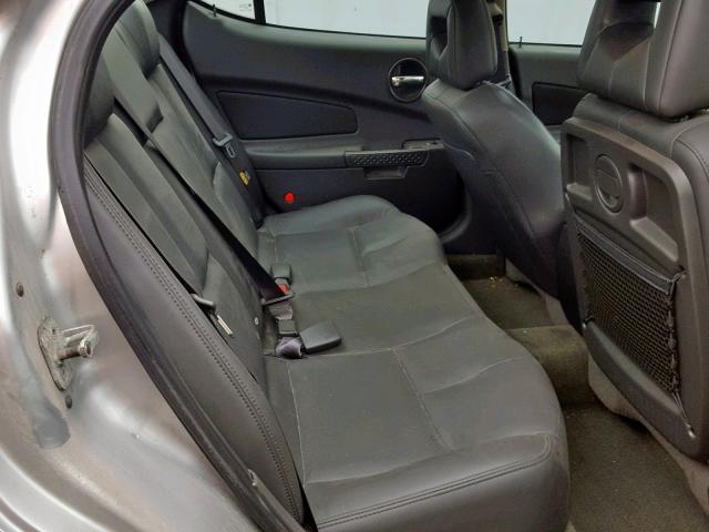 2G2WS522841107456 - 2004 PONTIAC GRAND PRIX SILVER photo 6