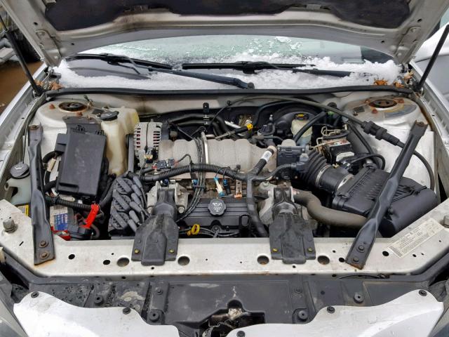 2G2WS522841107456 - 2004 PONTIAC GRAND PRIX SILVER photo 7