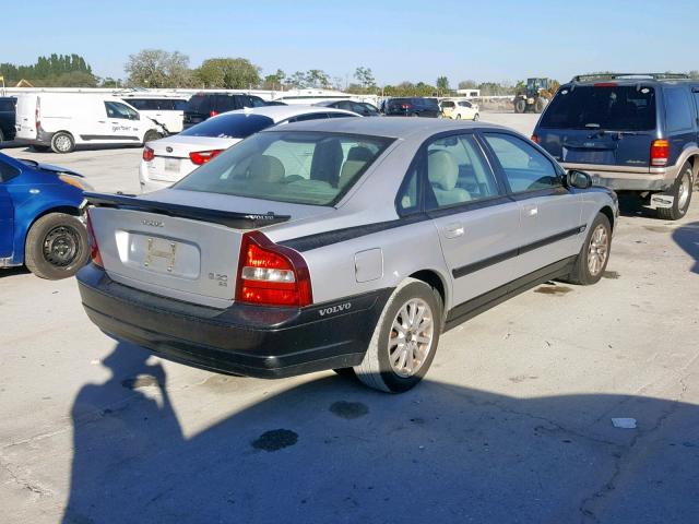 YV1TS94D9Y1141934 - 2000 VOLVO S80 SILVER photo 4