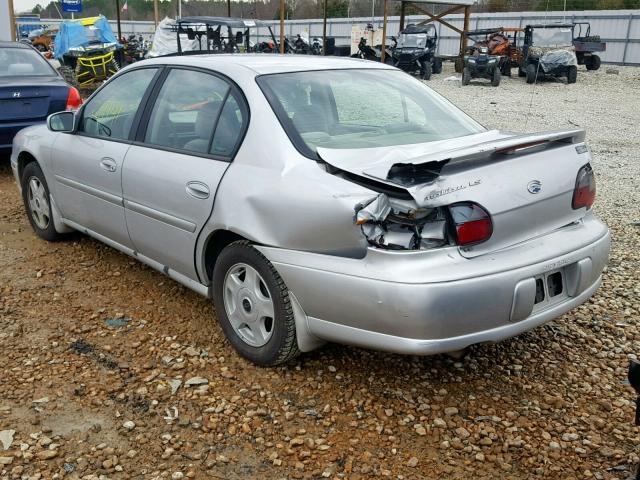 1G1NE52J916141229 - 2001 CHEVROLET MALIBU LS 银色 照片 3
