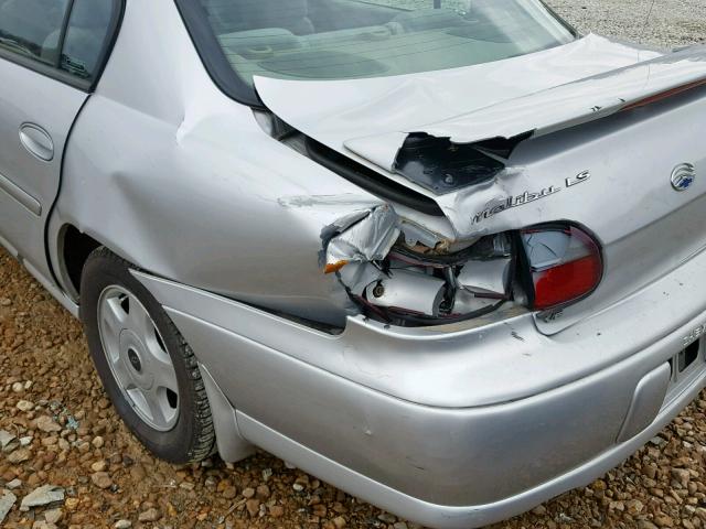1G1NE52J916141229 - 2001 CHEVROLET MALIBU LS 银色 照片 9