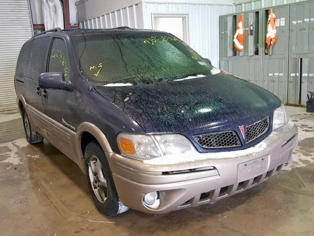 1GMDX03E63D186589 - 2003 PONTIAC MONTANA BLUE photo 1