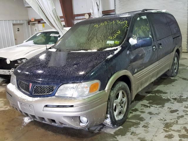 1GMDX03E63D186589 - 2003 PONTIAC MONTANA BLUE photo 2