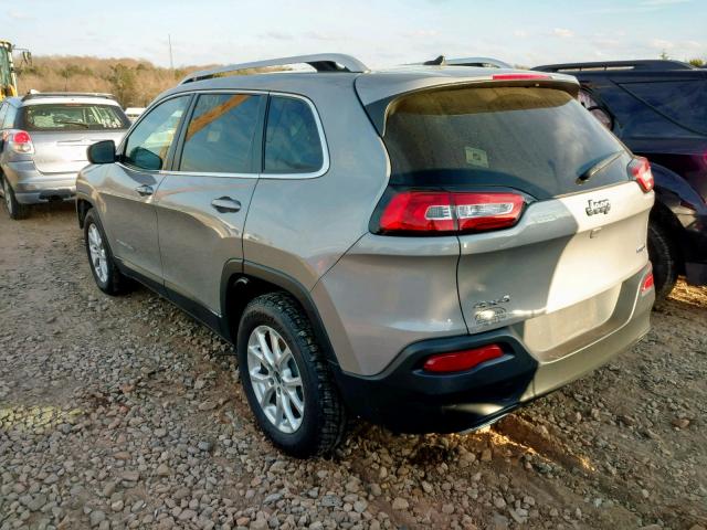 1C4PJMCS0FW768275 - 2015 JEEP CHEROKEE L SILVER photo 3