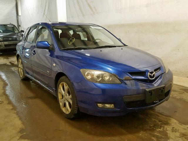 JM1BK344771752302 - 2007 MAZDA 3 HATCHBAC BLUE photo 1