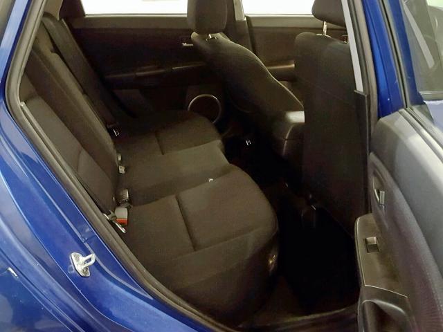 JM1BK344771752302 - 2007 MAZDA 3 HATCHBAC BLUE photo 6