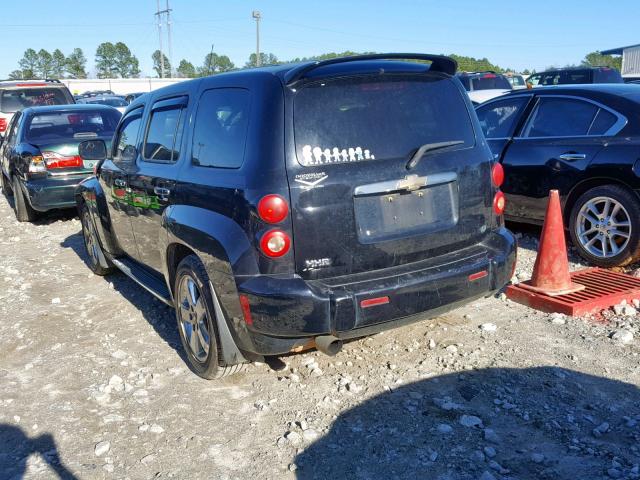 3GNDA33P07S565593 - 2007 CHEVROLET HHR LT BLACK photo 3