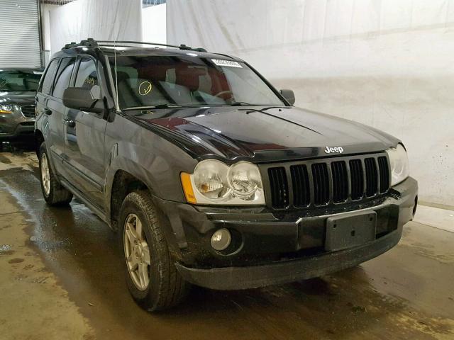 1J8GR48KX7C543939 - 2007 JEEP GRAND CHER BLACK photo 1