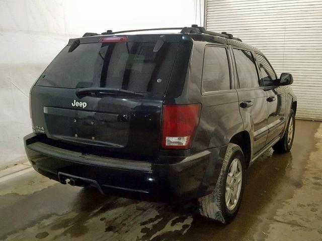 1J8GR48KX7C543939 - 2007 JEEP GRAND CHER BLACK photo 4