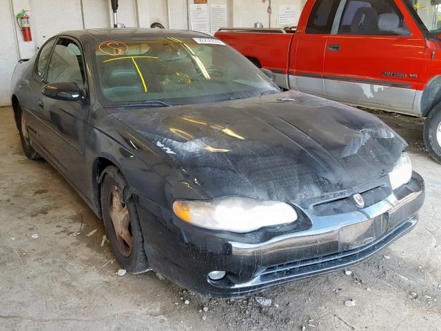 2G1WX15K519101394 - 2001 CHEVROLET MONTE CARL BLACK photo 1